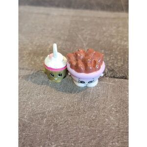 Mini moose cupcake Bowl chocolate set toy figure